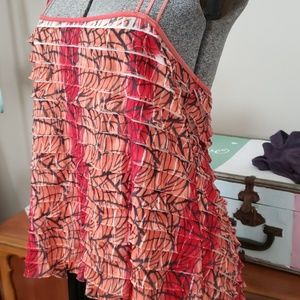 Free People ruffled cami